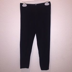 Juniors Black Leggings